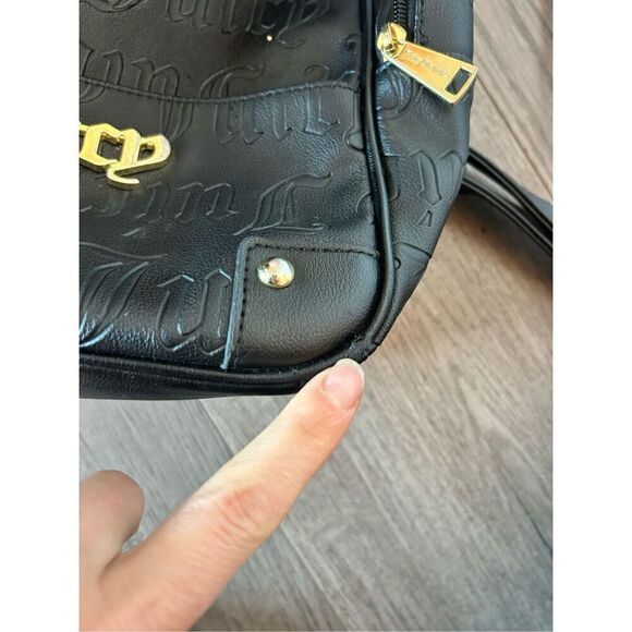 Juicy couture, black mini backpack main image 6